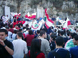 Demonstration against Syrians